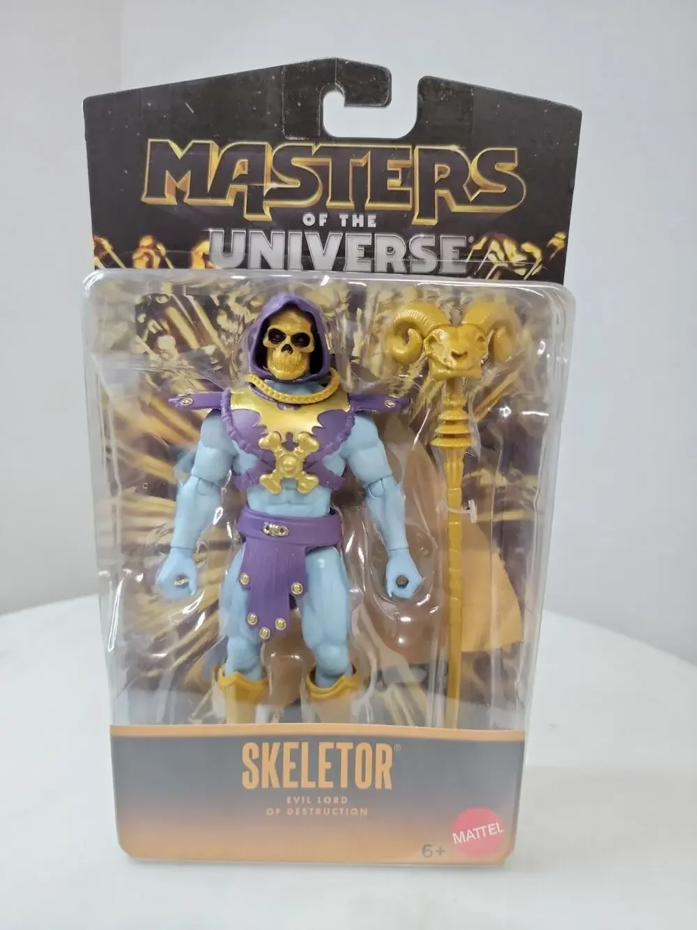 MOTU 2026 Masters of The Universe Core Gold Variant SKELETOR Exclusive Figure